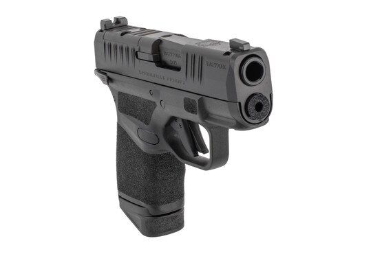 Micro compact optic ready 9mm pistol, black.